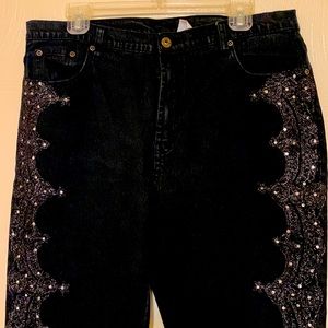 Diane Gilman jeans Black size 16